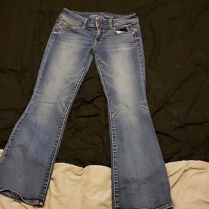Pants too small.